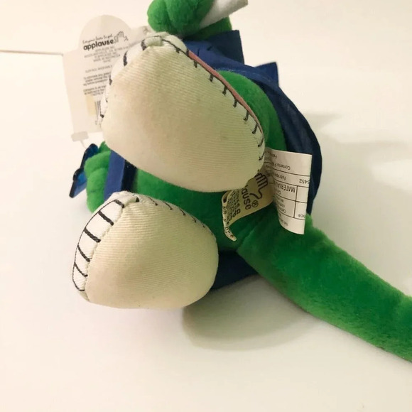 Vtg See You C U Later Alligator Graduation Plush Applause Doll 8 Inch Tall - Picture 6 of 16